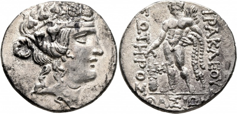 ISLANDS OFF THRACE, Thasos. Circa 148-90/80 BC. Tetradrachm (Silver, 30 mm, 16.1...