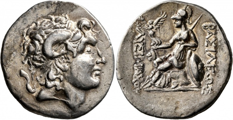 KINGS OF THRACE. Lysimachos, 305-281 BC. Tetradrachm (Silver, 31 mm, 17.08 g, 12...
