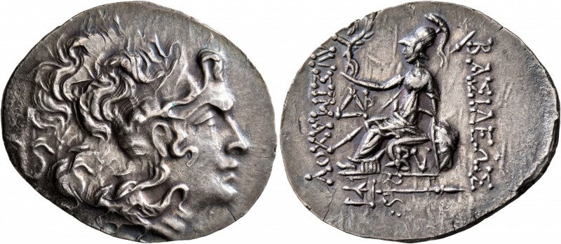 KINGS OF THRACE. Lysimachos, 305-281 BC. Tetradrachm (Silver, 37 mm, 16.25 g, 1 ...