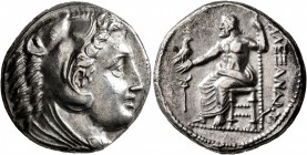 KINGS OF MACEDON. Alexander III ‘the Great’, 336-323 BC. Tetradrachm (Silver, 25 mm, 16.98 g, 1 h), Pella, struck by Antipater, Polyperchon or Kassand...
