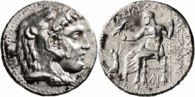 KINGS OF MACEDON. Alexander III ‘the Great’, 336-323 BC. Tetradrachm (Silver, 27 mm, 17.02 g, 8 h), Tarsos, struck by Philotas or Philoxenos under Phi...