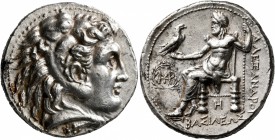 KINGS OF MACEDON. Alexander III ‘the Great’, 336-323 BC. Tetradrachm (Silver, 27 mm, 17.17 g, 8 h), Babylon, struck under Seleukos I, circa 311-300 BC...