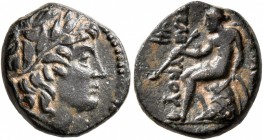 SELEUKID KINGS OF SYRIA. Seleukos III Soter (Keraunos), 226-223 BC. AE (Bronze, 14 mm, 2.73 g, 1 h), Antiochia on the Orontes. Laureate head of Apollo...