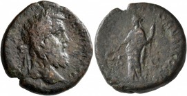 Pertinax, 193. As (Copper, 23 mm, 9.44 g, 5 h), Rome. [IMP CAES P HELV] PERTIN AVG Laureate head of Pertinax to right. Rev. [LAETITIA TEM]PORVM COS II...