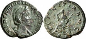 Herennia Etruscilla, Augusta, 249-251. As (Copper, 25 mm, 8.79 g, 1 h), Rome. HERENNIA ETRVSCILLA AVG Diademed and draped bust of Herennia Etruscilla ...