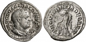Balbinus, 238. Denarius (Silver, 20 mm, 2.99 g, 12 h), Rome, circa April-June 238. IMP C D CAEL BALBINVS AVG Laureate, draped and cuirassed bust of Ba...