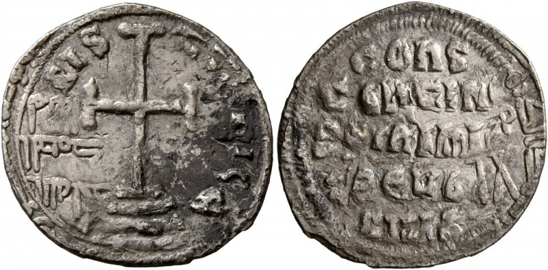 Constantine VI &amp; Irene, 780-797. Miliaresion (Silver, 21 mm, 1.65 g), Consta...