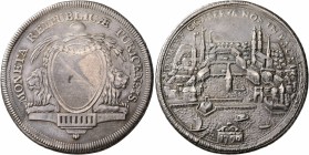 SWITZERLAND. Z&#252;rich. Stadt . Taler (Silver, 40 mm, 25.17 g, 12 h), 1790. MONETA REIPVBLICAE TURICENSIS Coat of arms. Rev. DOMINE CONSERVA NOS IN ...