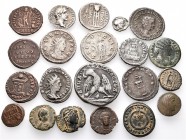 A lot containing 10 silver and 11 bronze coins. Includes: Greek, Roman Provincial and Roman Imperial. Fine to very fine. LOT SOLD AS IS, NO RETURNS. 2...