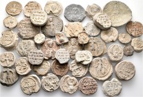 A lot containing 42 Byzantine and 1 Medieval lead seals. Fine to about very fine. LOT SOLD AS IS, NO RETURNS. 43 lead seals in lot.