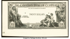 Canada Toronto, ON- Canadian Bank of Commerce $20 2.1.1935 Ch.# 75-18-10P Proof Crisp Uncirculated. HID09801242017 © 2022 Heritage Auctions | All Righ...