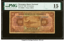 Nicaragua Banco Nacional 10 Cordobas 1935 Pick 84 PMG Choice Fine 15. HID09801242017 © 2022 Heritage Auctions | All Rights Reserved