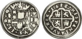 1 Real. 1683/2. SEGOVIA. BR. 2,58 grs. AC-304. MBC-.