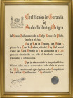 8 Reales. 1736. MÉXICO. M.F. Columnario. Pieza proveniente del naufragio del Galeón de Compañía de las Indias Occidentales ´Hollandia´. En cuadro cert...