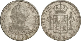 8 Reales. 1773. MÉXICO. F.M. 26,79 grs. AC-1107. MBC.