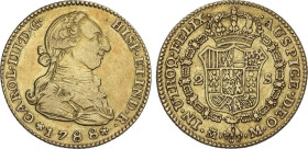 2 Escudos. 1788. MADRID. M/DV. 6,73 grs. AC-1577. MBC/MBC+.