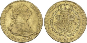 2 Escudos. 1788. MADRID. M. 6,73 grs. AC-1578. MBC-.