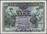 100 Pesetas. 30 Junio 1906. Serie C. Ed-313a. EBC-.