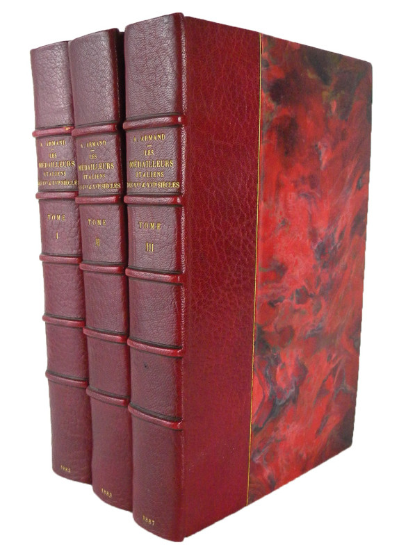 Armand, Alfred. LES MÉDAILLEURS ITALIENS DES QUINZIÈME ET SEIZIÈME SIÈCLES. Deux...