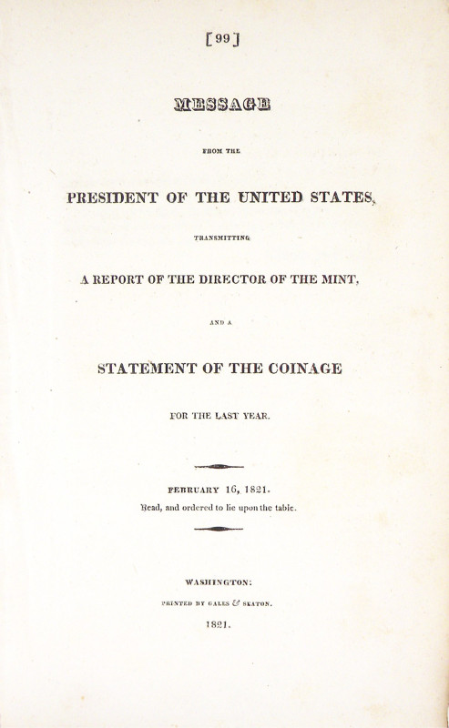 United States Government. MESSAGE FROM THE PRESIDENT OF THE UNITED STATES, TRANS...