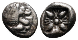 Diobol AR
Ionia, Miletos, c. 525-475 BC
10 mm, 1,18 g
