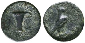 Bronze Æ
Aeolis, Kyme, 4th - 3rd century BC
10 mm, 0,6 g