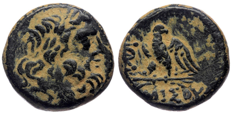 Bronze Æ
Pontos, Amisos, Time of Mithradates VI Eupator, ca 100-85 BC, Laureate...