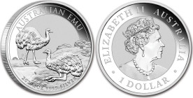 1 OZ AR
Australia, Emu, 2022
31,10 g