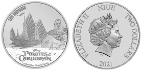 1 Oz AR
Niue, Pirattes of Caribbean, 2021
31,10 g