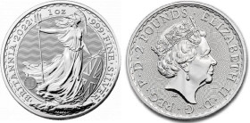 1 OZ AR
United Kingdom, Britannia 2022
31,10 g