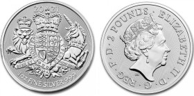 1 Oz AR
United Kingdom, Royal Arms, 2021
31,10 g