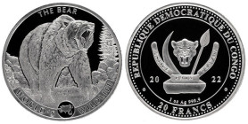 1 Oz AR
Congo, Bear, 2022
31,10 g