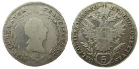 5 Kreutzer AR
Austria, 1805