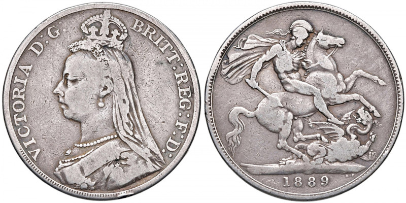 England, 1889, Victoria (1837-1901)
28 mm, 27,58 g
KM# 765