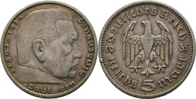 5 Mark AR
Hindenburg, 1935 A
13,90 g