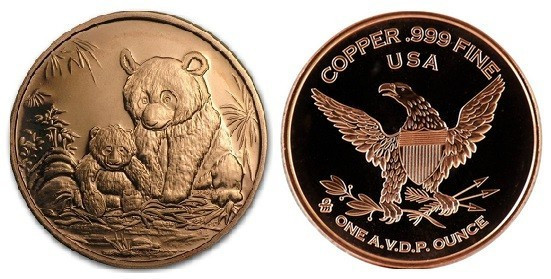 1 Oz Cu
Panda, 31,10 g