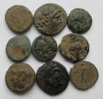 Lot of 10 Greek Coins