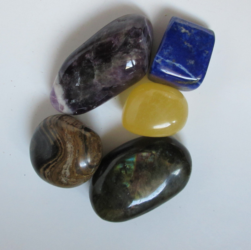 Lot of different minerals