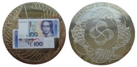 Medal Cu, 100 DM, 2001
40 mm, 32 g