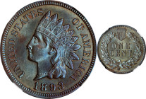 1893 Indian Cent. MS-64 BN (NGC).
PCGS# 2184. NGC ID: 228M.

Estimate: $125