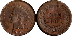 1901 Indian Cent. MS-65 BN (NGC).
PCGS# 2208. NGC ID: 228W.

Estimate: $125