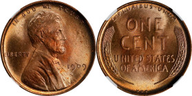 1909 Lincoln Cent. V.D.B. MS-66 RB (NGC).
PCGS# 2424. NGC ID: 22AZ.

Estimate: $235