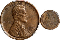 1909-S Lincoln Cent. V.D.B. MS-62 BN (PCGS).
PCGS# 2426. NGC ID: 22B2.

Estimate: $1700