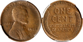 1922 No D Lincoln Cent. Strong Reverse. VF-25 (PCGS).
PCGS# 3285. NGC ID: 22C9.

Estimate: $750