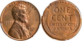 1931-S Lincoln Cent. MS-63 RB (PCGS).
PCGS# 2619. NGC ID: 22D4.

Estimate: $155
