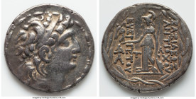 SELEUCID KINGDOM. Antiochus VII Euergetes (Sidetes) (138-129 BC). AR tetradrachm (28mm, 16.34 gm, 11h). Choice Fine. Posthumous issue of Cappadocian K...