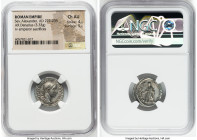 Severus Alexander (AD 222-235). AR denarius (19mm, 3.33 gm, 12h) NGC Choice AU 4/5 - 5/5. Rome, AD 226. IMP C M AVR SEV-ALEXAND AVG, laureate, draped ...