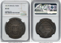 João Prince Regent 960 Reis 1817-R XF45 NGC, Rio de Janeiro mint, KM307.3, LMB-427. HID09801242017 © 2022 Heritage Auctions | All Rights Reserved