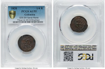 Santa Marta. Royalist Siege 1/4 Real 1820 AU55 Brown PCGS, KM-B4. Royalist Siege coinage. HID09801242017 © 2022 Heritage Auctions | All Rights Reserve...