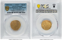 Knights of Rhodes. Fabrizio del Carretto gold Zecchino ND (1513-1521) UNC Details (Spot Removed) PCGS, Fr-11. 3.49gm. HID09801242017 © 2022 Heritage A...